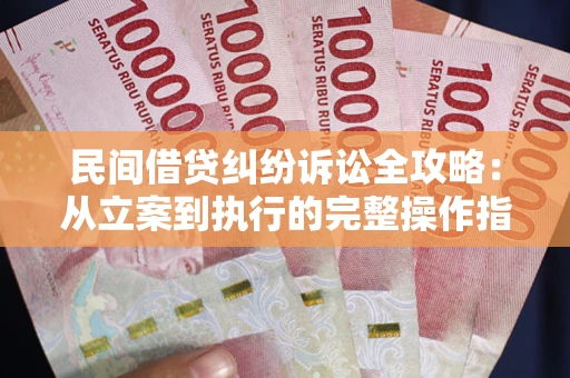 北京民间借贷纠纷诉讼全攻略：从立案到执行的完整操作指南
