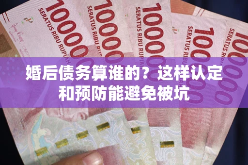 北京婚后债务算谁的？这样认定和预防能避免被坑