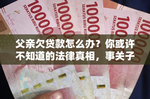 北京父亲欠贷款怎么办？你或许不知道的法律真相，事关子女未来