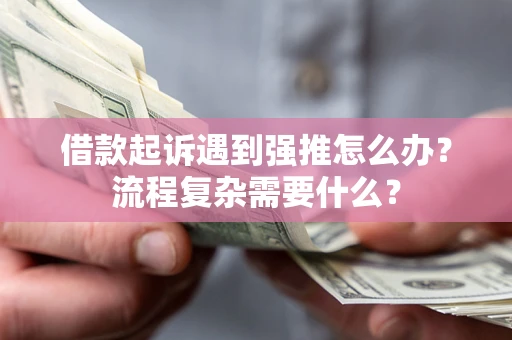 北京借款起诉遇到强推怎么办？流程复杂需要什么？