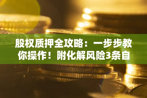 北京股权质押全攻略：一步步教你操作！附化解风险3条自救法则