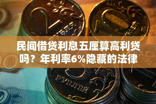 北京民间借贷利息五厘算高利贷吗？年利率6%隐藏的法律风险全解析