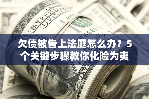 北京欠债被告上法庭怎么办？5个关键步骤教你化险为夷